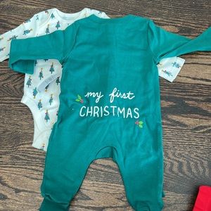Christmas Layette 5-Piece Set for Baby 0-3M - NWT - 770425-00-1